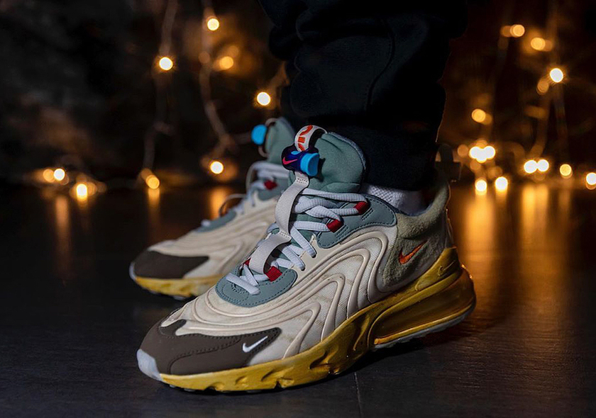 Travis Scott Nike Air Max 270 React CT2864-200åå:registered:æ¥æ