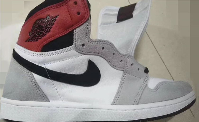 Air Jordan 1 Light Smoke Gray 555088-126åå:registered:æ¥æ