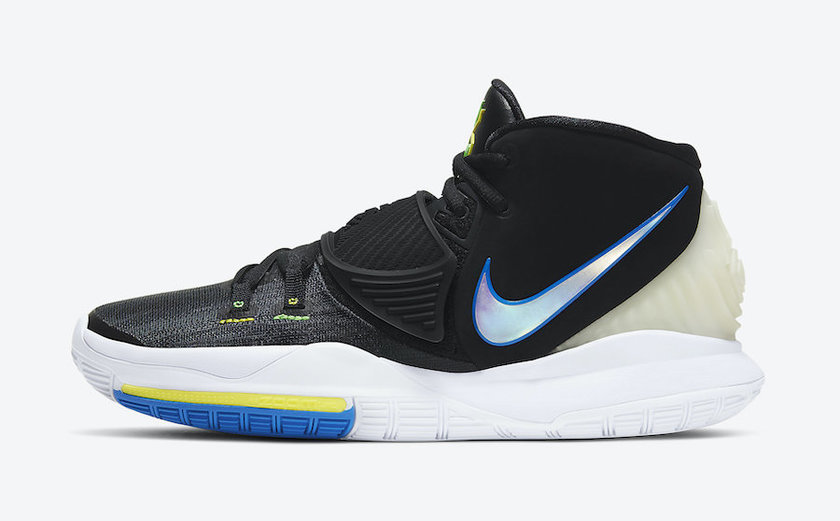 Nike Kyrie 6 Black White Soar Dynamic Yellow BQ4630-004åå:registered:æ¥æ