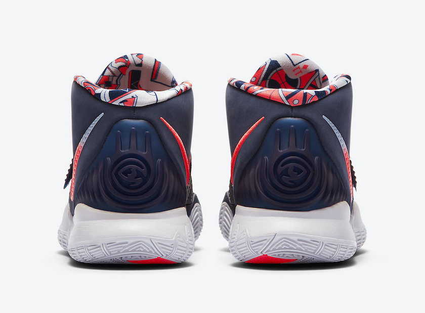 Nike Kyrie 6 USA BQ4630-402åå:registered:æ¥æ