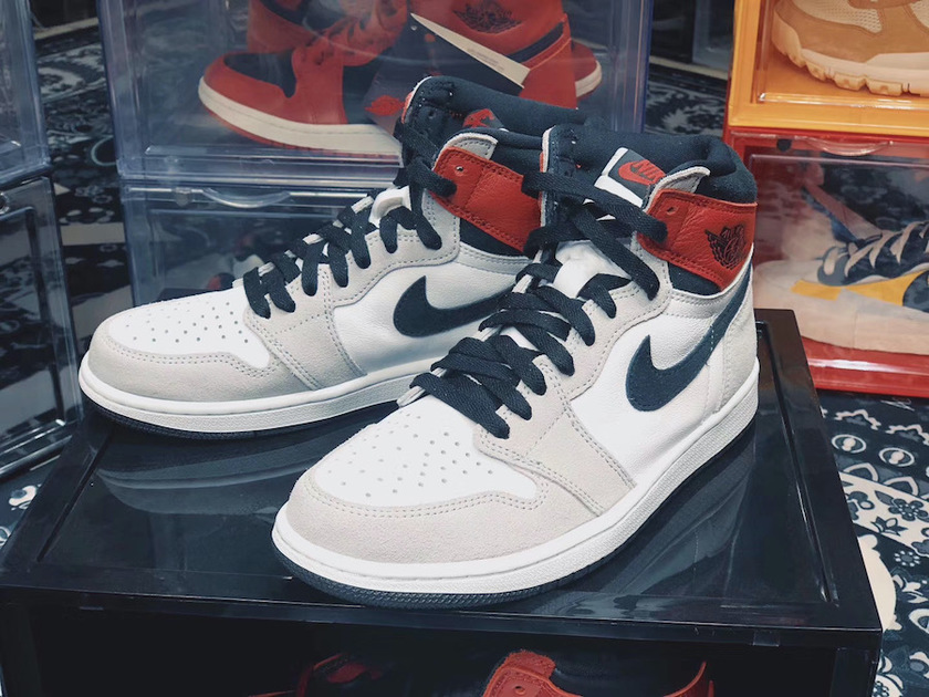 Air Jordan 1 High OG Light Smoke Grey 555088-126 Release Date