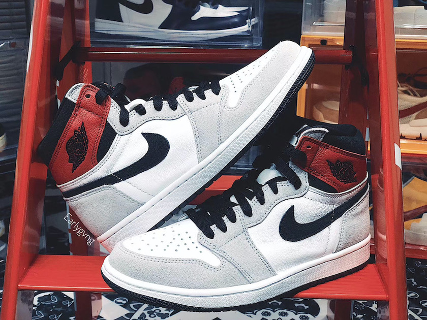 Air Jordan 1 High OG Light Smoke Grey 555088-126 Release Date
