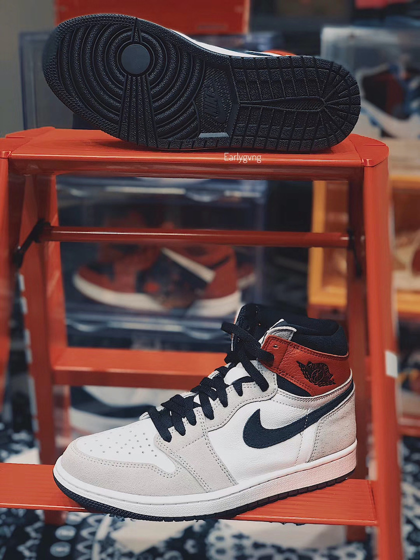 Air Jordan 1 High OG Light Smoke Grey 555088-126 Release Date