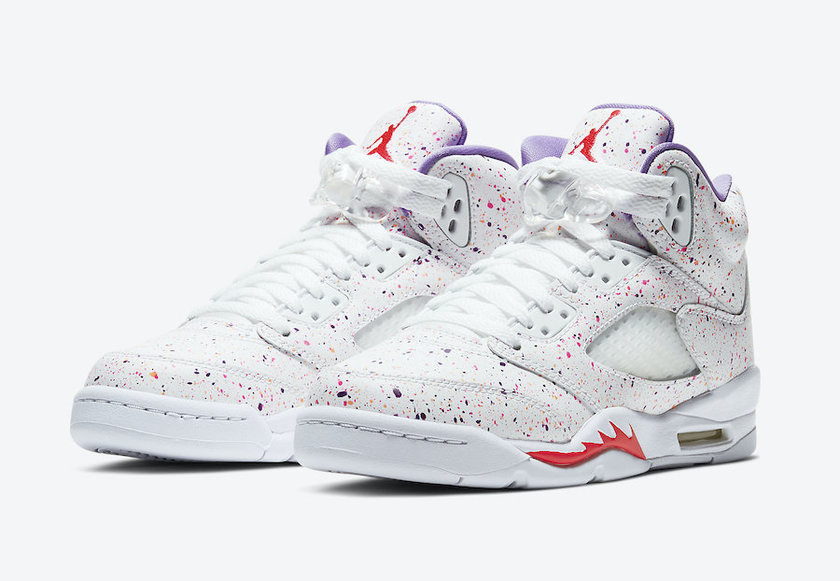 air jordan 5 gs easter ct1701-100:registered