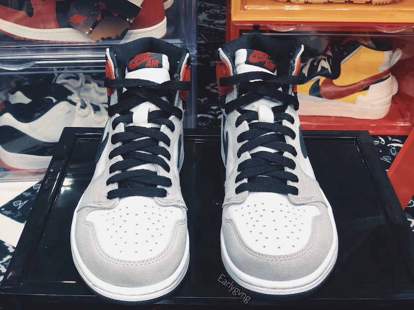 Air Jordan 1 High OG Light Smoke Grey 555088-126 Release Date
