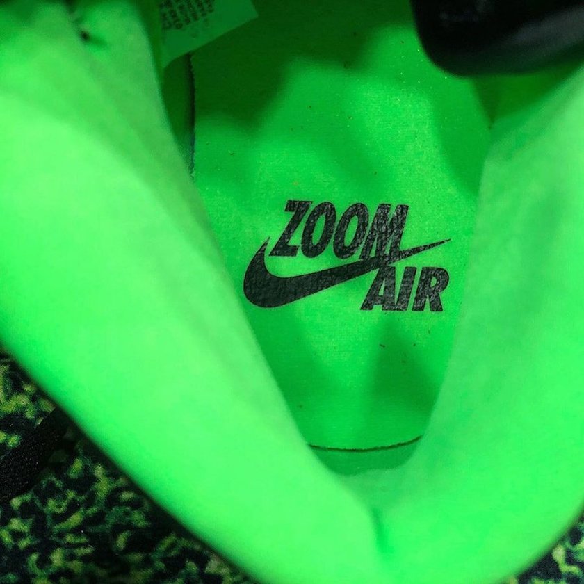 Air Jordan 1 Zoom Black Rage Green CK6637-002åå:registered:æ¥æ