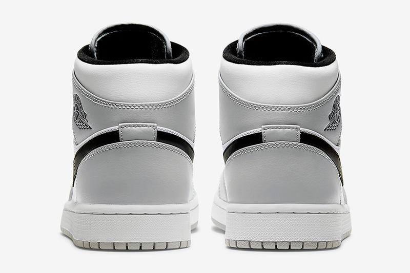 ææ¥è¿ç¥ï¼Air Jordan 1 MidãLight Smoke Greyãé
è²æ£å¼ç¼ä½