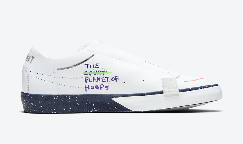 Nike Blazer Low Slip The Planet of Hoops CW2619-141 Release Date