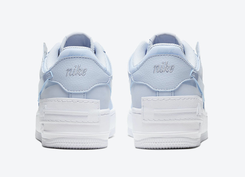 Nike Air Force 1 Shadow Hydrogen Blue CV3020-400 Release Date