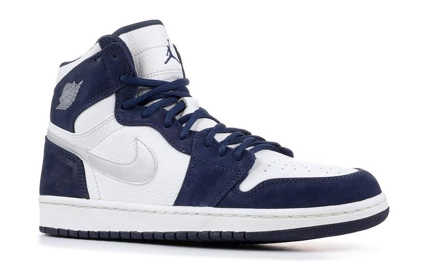 Air Jordan 1 Japan Midnight Navy Metallic Silver DC1788-100åå:registered:æ¥æ