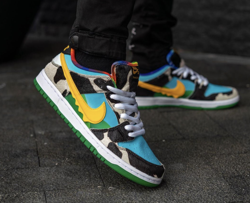 Ben and Jerrys Nike SB Dunk Low Chunky Dunky CU3244-100åå:registered:æ¥æ