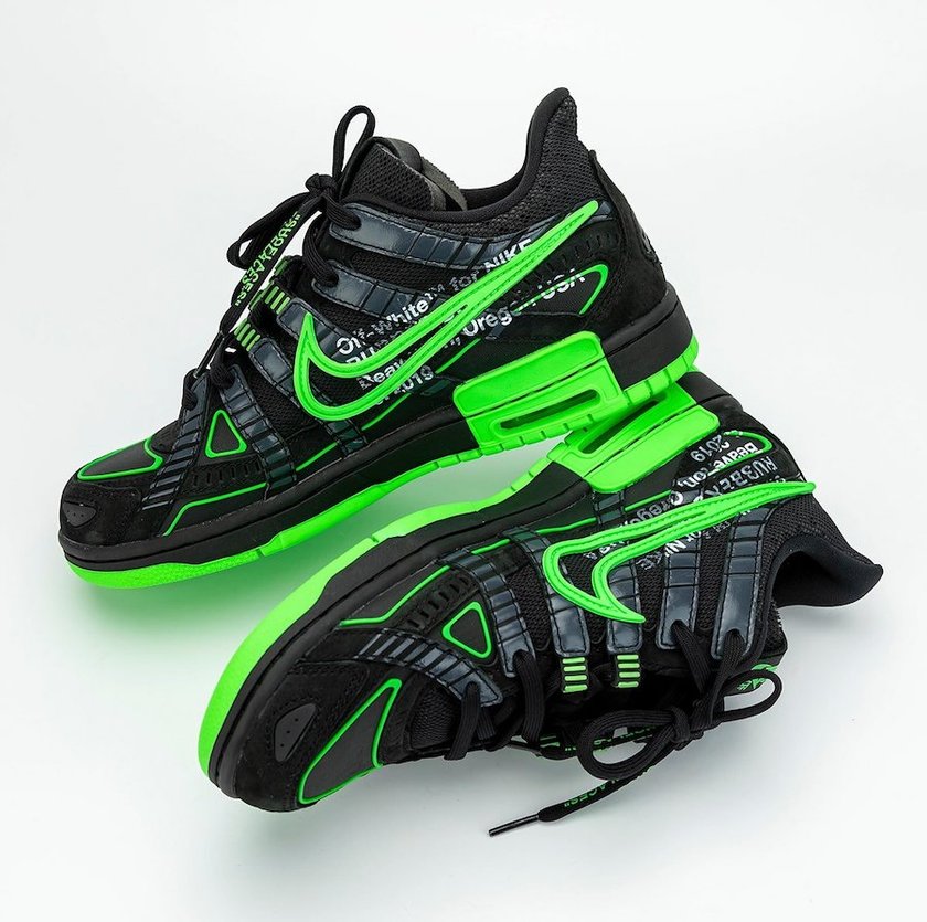 ç°ç½è²Nike Air Rubber Dunk Green Strike CU6015-001åå:registered:æ¥æ