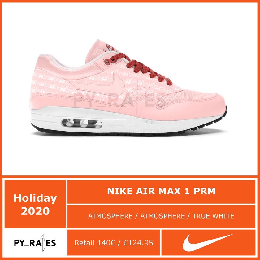 Nike Air Max 1 Powerwall Pink Lemonadeåå:registered:æ¥æ
