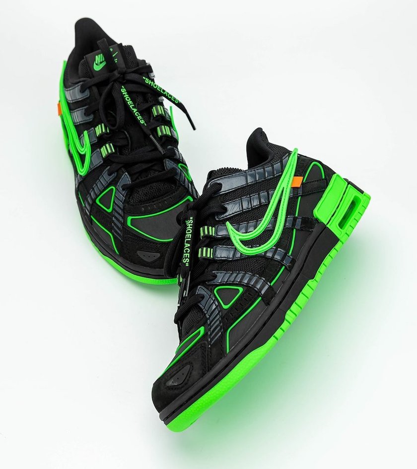 ç°ç½è²Nike Air Rubber Dunk Green Strike CU6015-001åå:registered:æ¥æ