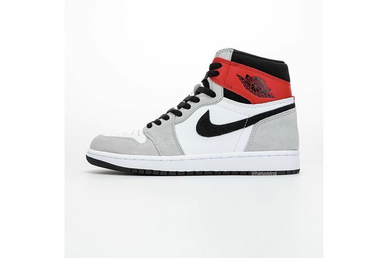 çå
é è¦½ Air Jordan 1 Retro High OG ææ°é
è²ãLight Smoke Greyã