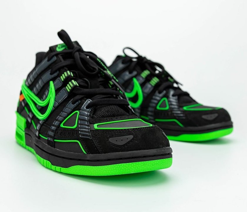 ç°ç½è²Nike Air Rubber Dunk Green Strike CU6015-001åå:registered:æ¥æ