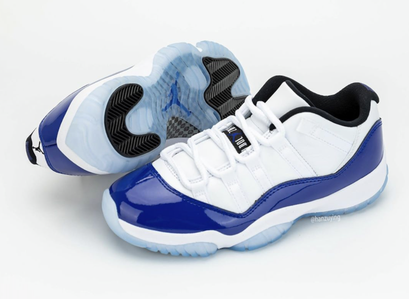 Air Jordan 11 Low WMNS Concord AH7860-100åå:registered:æ¥æå:registered:ä»·