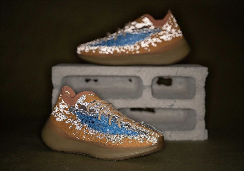 adidas Yeezy Boost 380 Blue Oat Reflectiveåå:registered:æ¥æ6