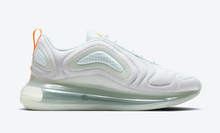 Nike Air Max 720 White Teal Tint Hyper Crimson CJ0632-101åå:registered:æ¥æ
