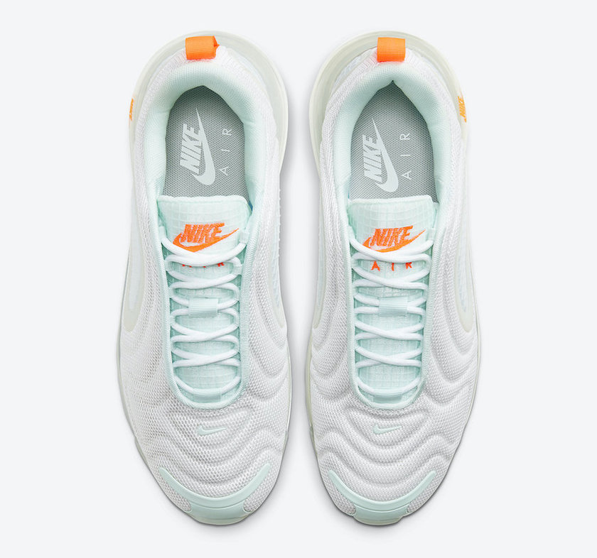Nike Air Max 720 White Teal Tint Hyper Crimson CJ0632-101åå:registered:æ¥æ