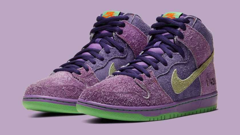 Nike SB Dunk High 420 Reverse Skunk 2020åå:registered:æ¥æ