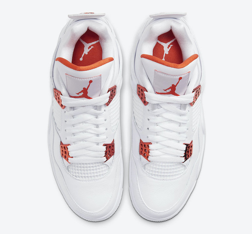 Air Jordan 4 Orange Metallic CT8527-118åå:registered:æ¥æ