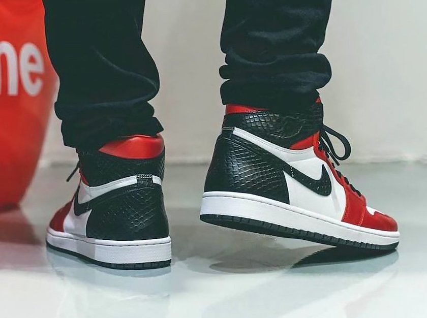 Air Jordan 1 Satin Snake CD0461-601åå:registered:æ¥æ