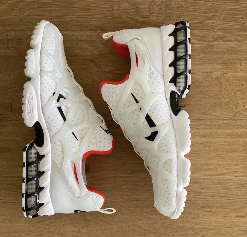 Stussy Nike Air Zoom Spiridon KKç½è²Habanero红è²CJ9918-100åå:registered:æ¥æ