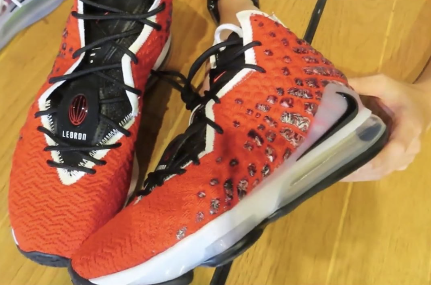 Nike LeBron 17 Uptempo BQ3177-601åå:registered:æ¥æ