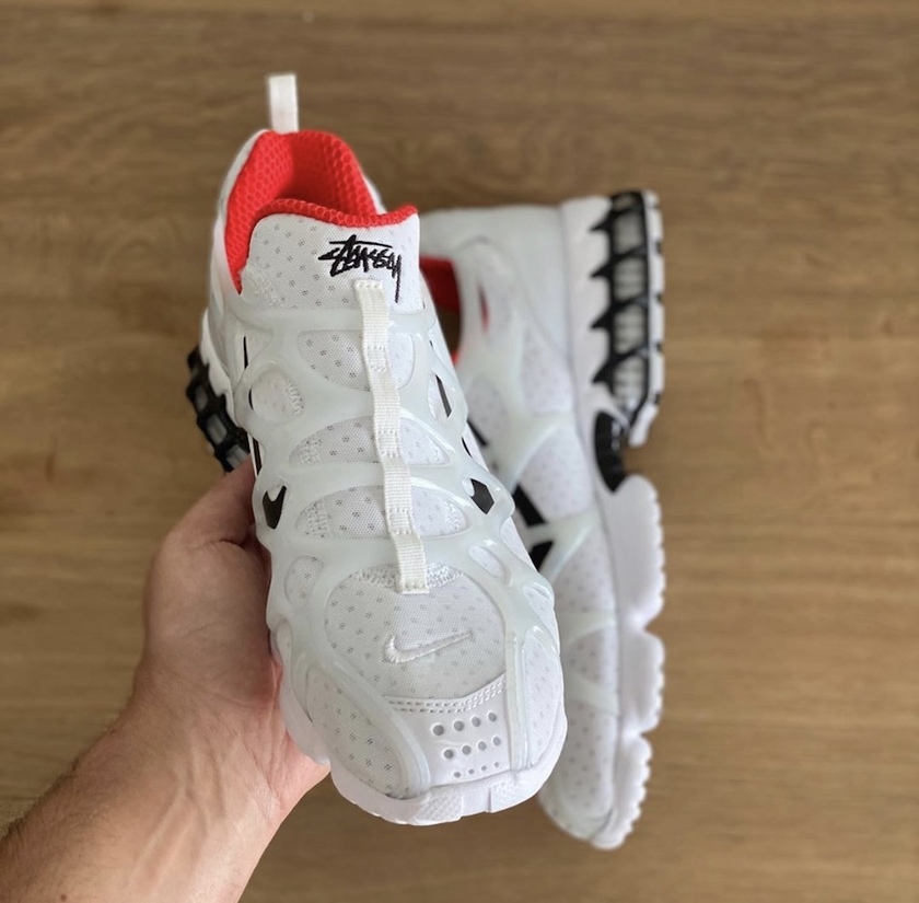 Stussy Nike Air Zoom Spiridon KKç½è²Habanero红è²CJ9918-100åå:registered:æ¥æ