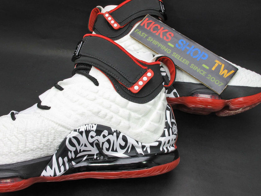 Nike LeBron 17 Graffiti CT6052-100åå:registered:æ¥æ