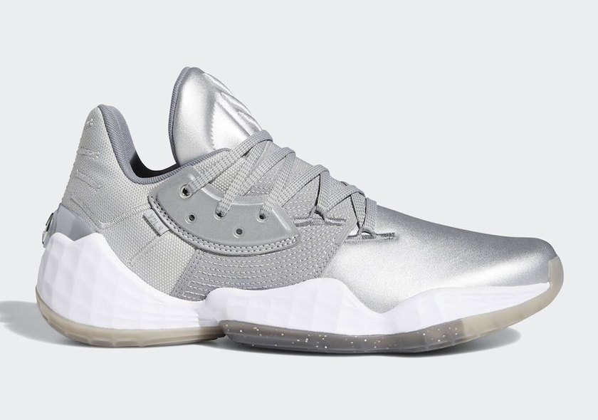 adidas Harden Vol. 4 Silver Metallic FW9482 Release Date
