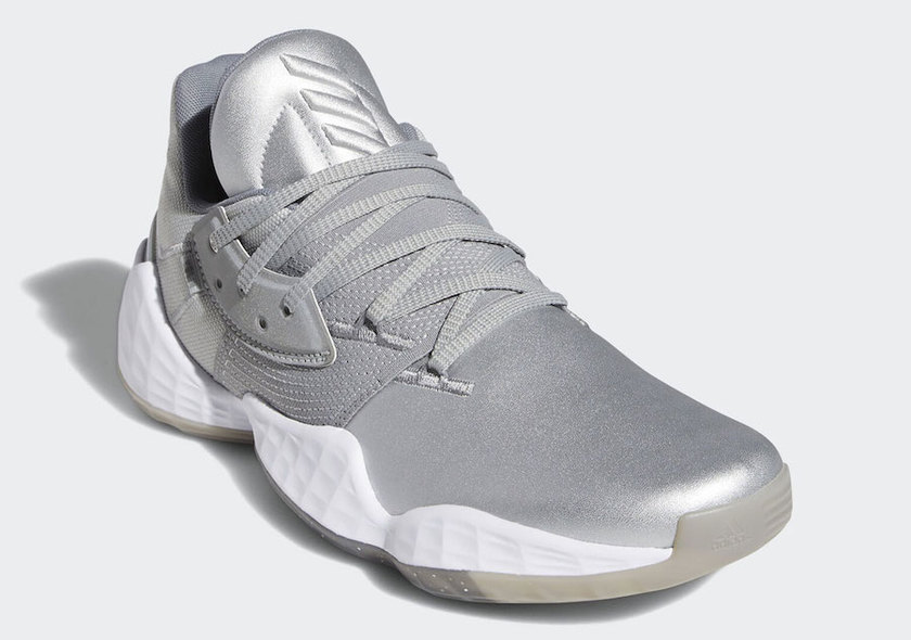 adidas Harden Vol. 4 Silver Metallic FW9482 Release Date