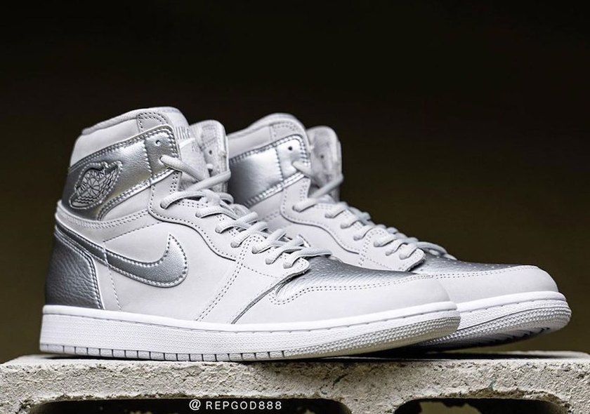 Air Jordan 1 Japan Neutral Grey Metallic Silver DC1788-029 Release Date