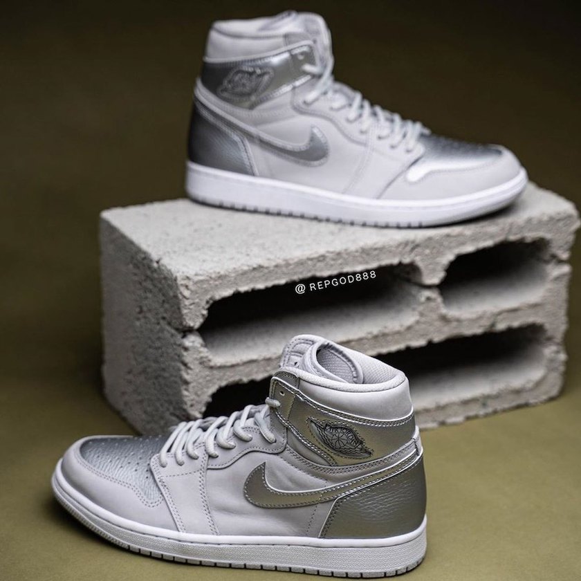 Air Jordan 1 Japan Neutral Grey Metallic Silver DC1788-029 Release Date