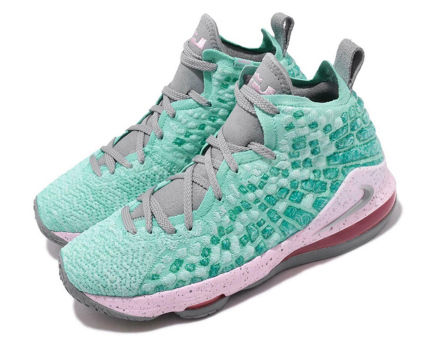 Nike LeBron 17 GS South Beach BQ5594-444åå:registered:æ¥æ