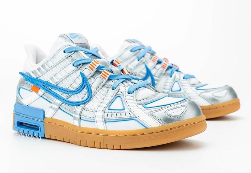 Off-White Nike Air Rubber Dunk University Blue CU6015-100 Release Date