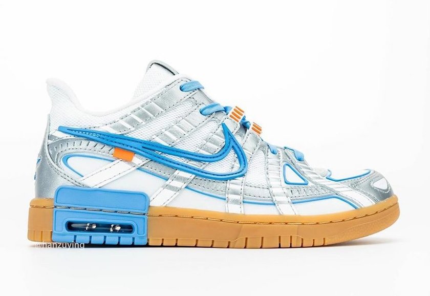 Off-White Nike Air Rubber Dunk University Blue CU6015-100 Release Date