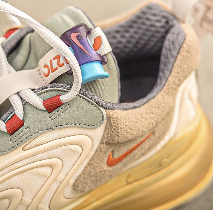 Travis Scott Nike Air Max 270 React CT2864-200åå:registered:æ¥æå:registered:ä»·