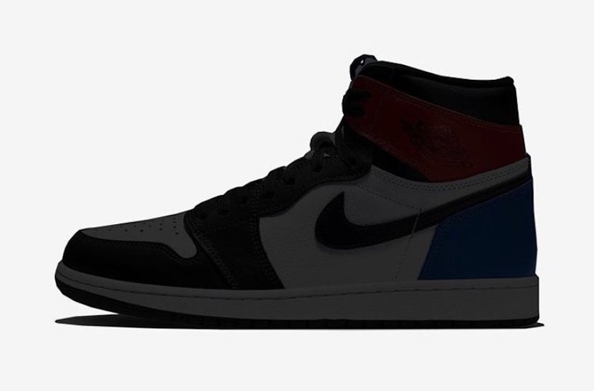 Air Jordan 1 High OG SP White Royal Varsity Red Black DA2728-100åå:registered:æ¥æ