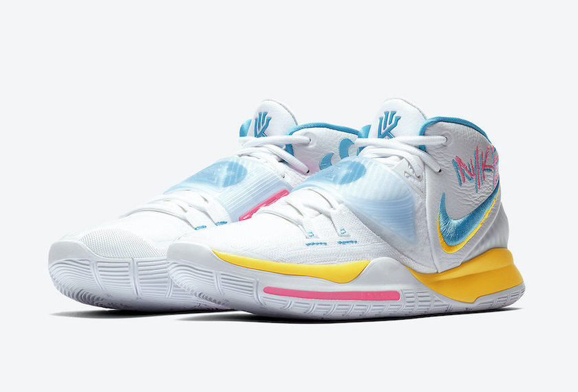 Nike Kyrie 6 Neon Graffiti BQ4630-101åå:registered:æ¥æ
