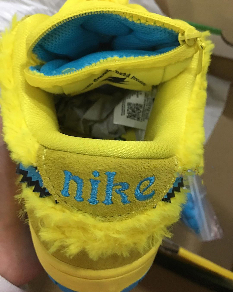 Grateful Dead Nike SB Dunk Low Yellow Bear CJ5378-700åå:registered:æ¥ææ¢å
ç