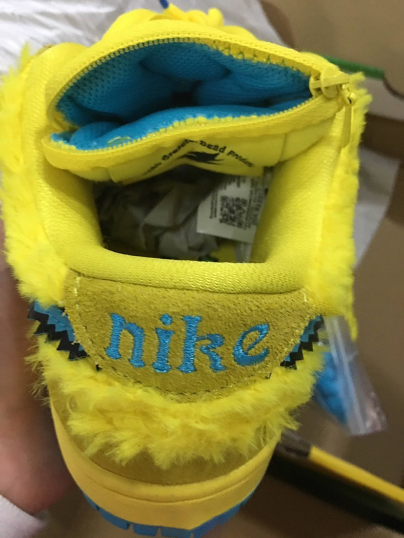 Grateful Dead Nike SB Dunk Low Yellow Bear CJ5378-700åå:registered:æ¥æå:registered:ä»·