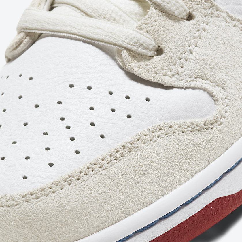 Nike SB Dunk High Sail Team Crimson CV9499-100åå:registered:æ¥æä»·æ ¼