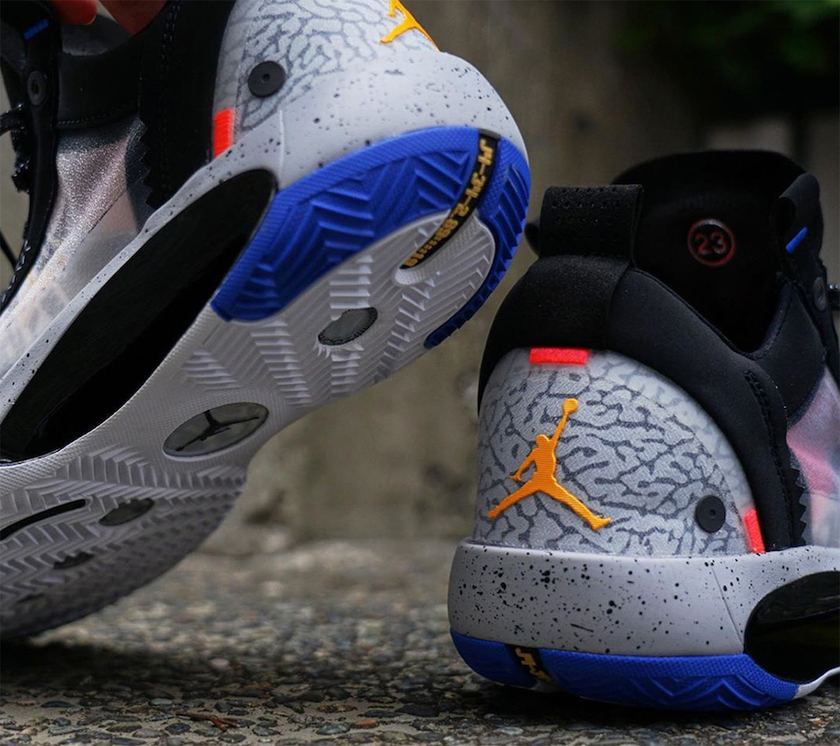 Air Jordan 34 Low Print CZ7746-008åå:registered:æ¥æ