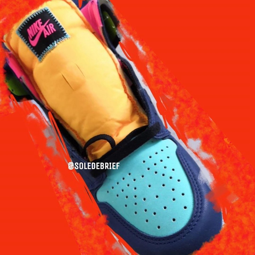 Air Jordan 1,AJ1,发售  灵感来自 UNDFTD 联名！AJ1 新配色实物曝光！7 月发售！