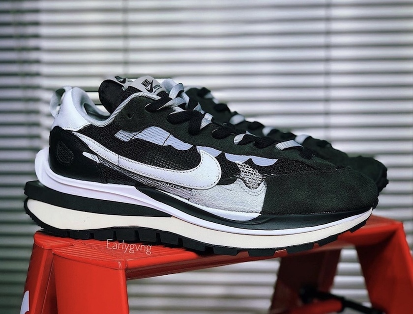 sacai Nike VaporWaffle Black Whiteåå:registered:æ¥æ