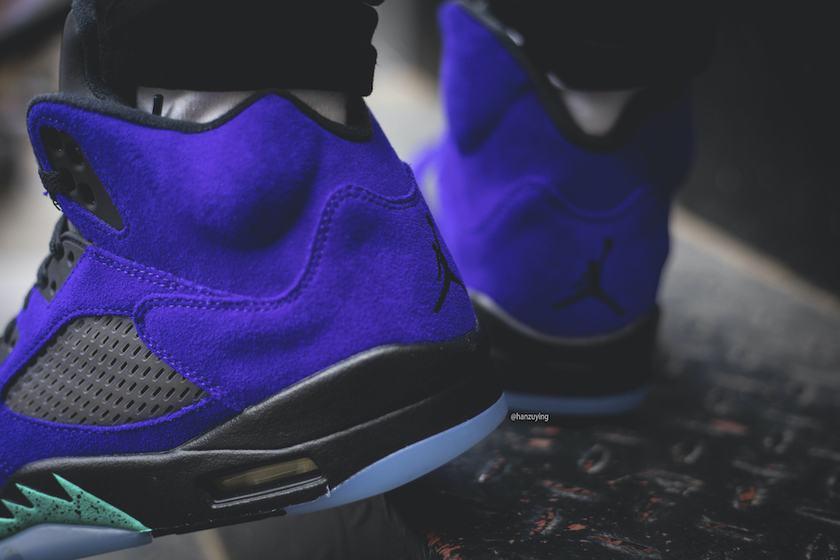 Alternate Grape Air Jordan 5 136027-500åå:registered:æ¥æ