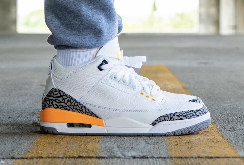 Air Jordan 3 Laser Orange CK9246-108åå:registered:æ¥æ
