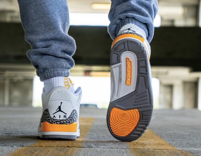 Air Jordan 3 Laser Orange CK9246-108åå:registered:æ¥æ